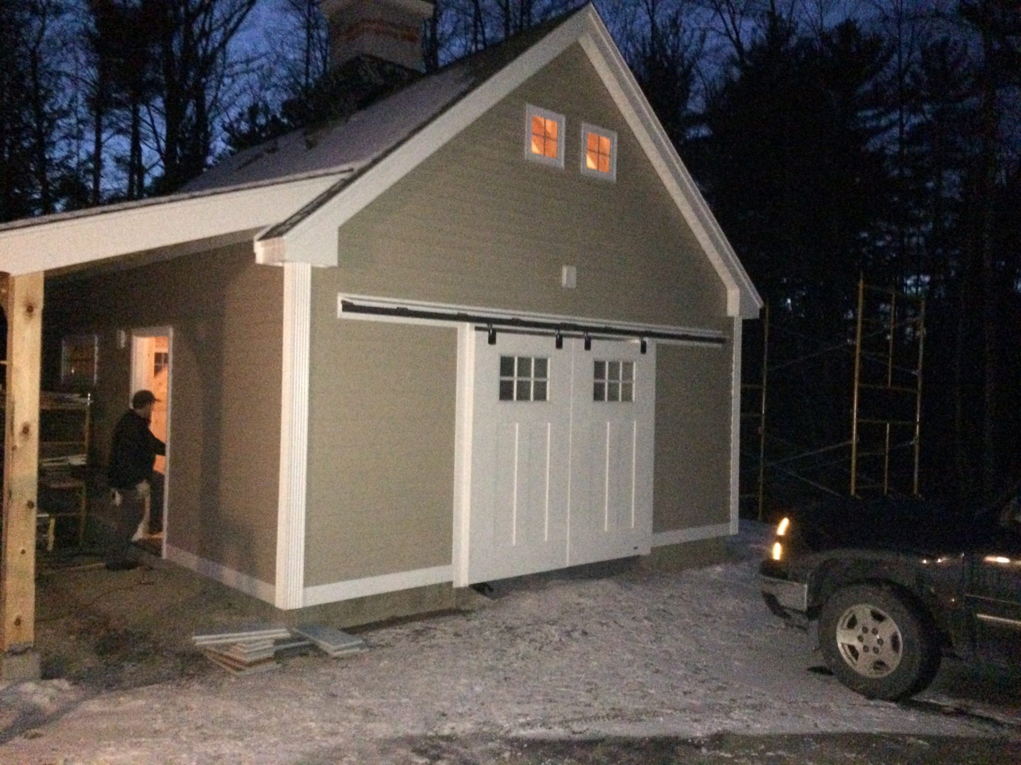 timber frame barn